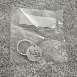 🦚3/$15🦚Inspirational Silver Keychain